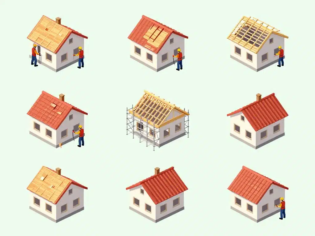 Aide pour refaire sa toiture 2024 étapes préparation rénovation