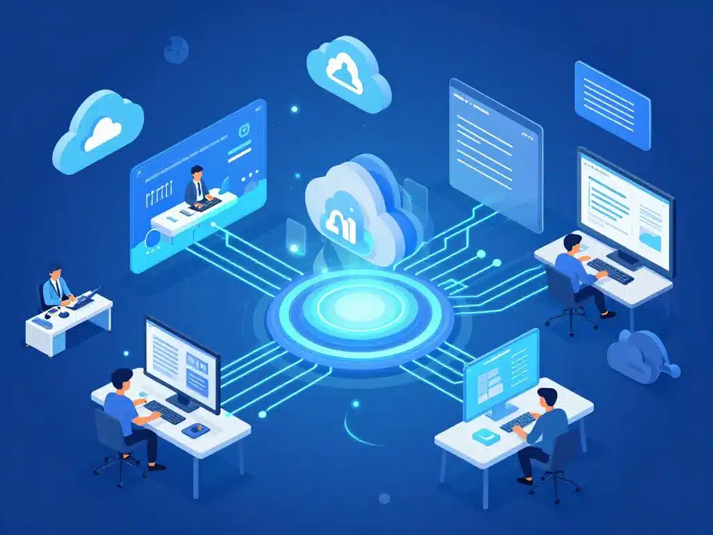 al in IA intégrée dans business et cloud