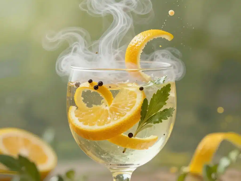 Arômes dégustation Yu Gin gin yuzu citron poivre
