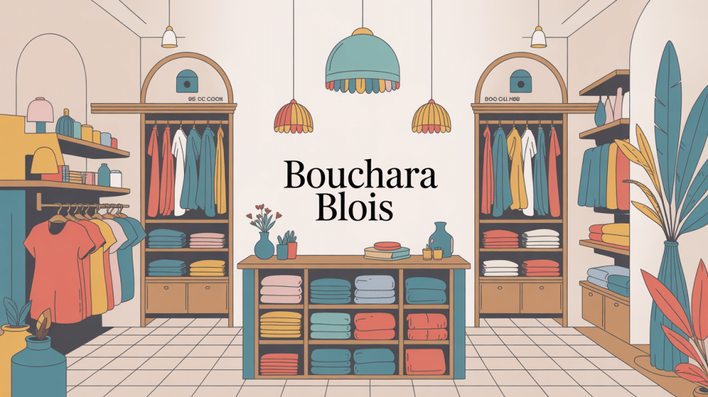 Vue globale magasin bouchara blois services