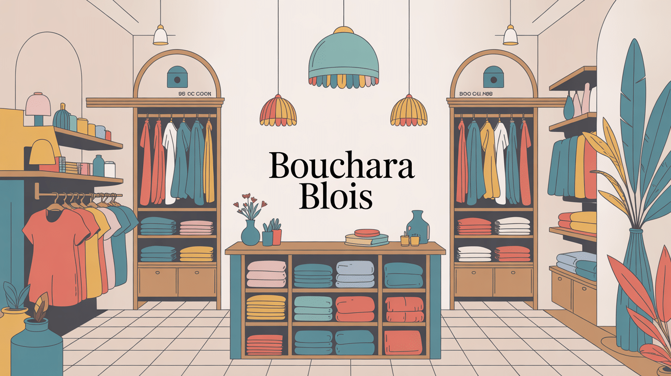 Vue globale magasin bouchara blois services