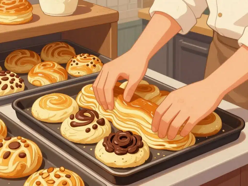 façonnage cuisson brioche feuilletée conticini variations