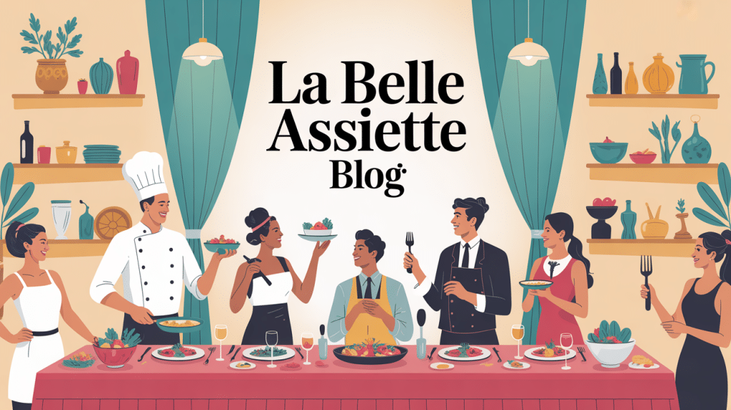 La Belle Assiette blog chef réception table conviviale