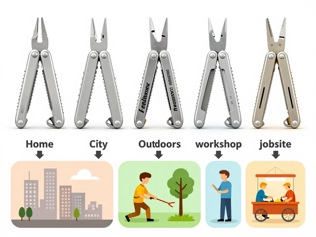 diagramme comparatif modèles leatherman selon profil et budget