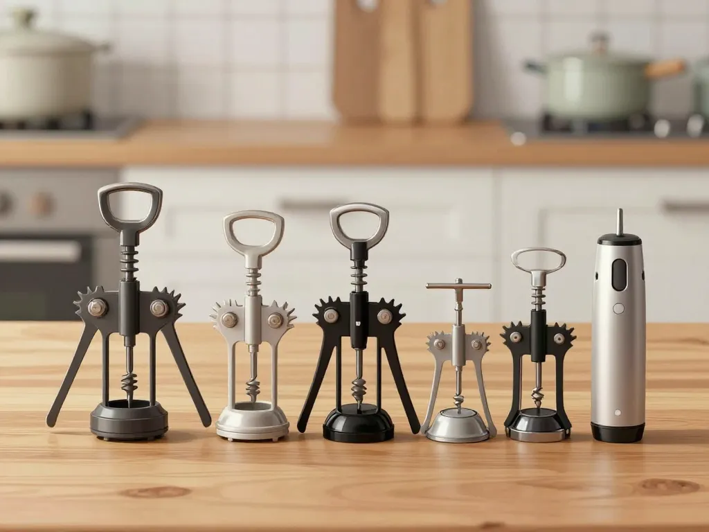 photo nom tire bouchon différents modèles