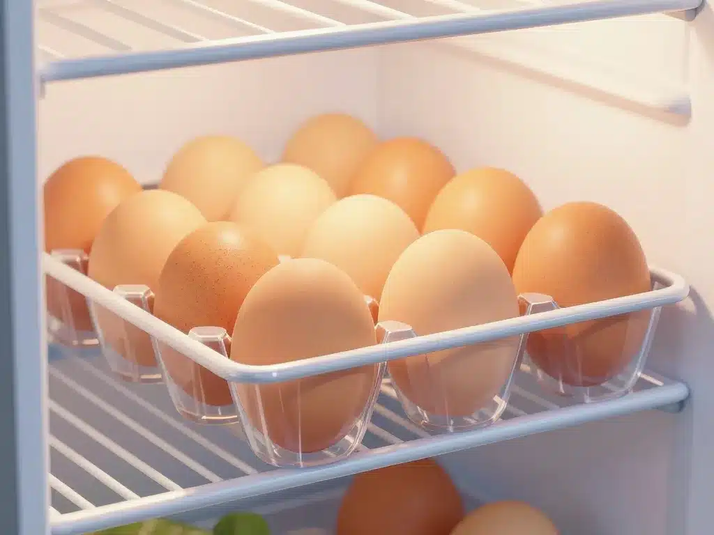 Conservation optimale pour éviter les oeufs qui flottent à la cuisson