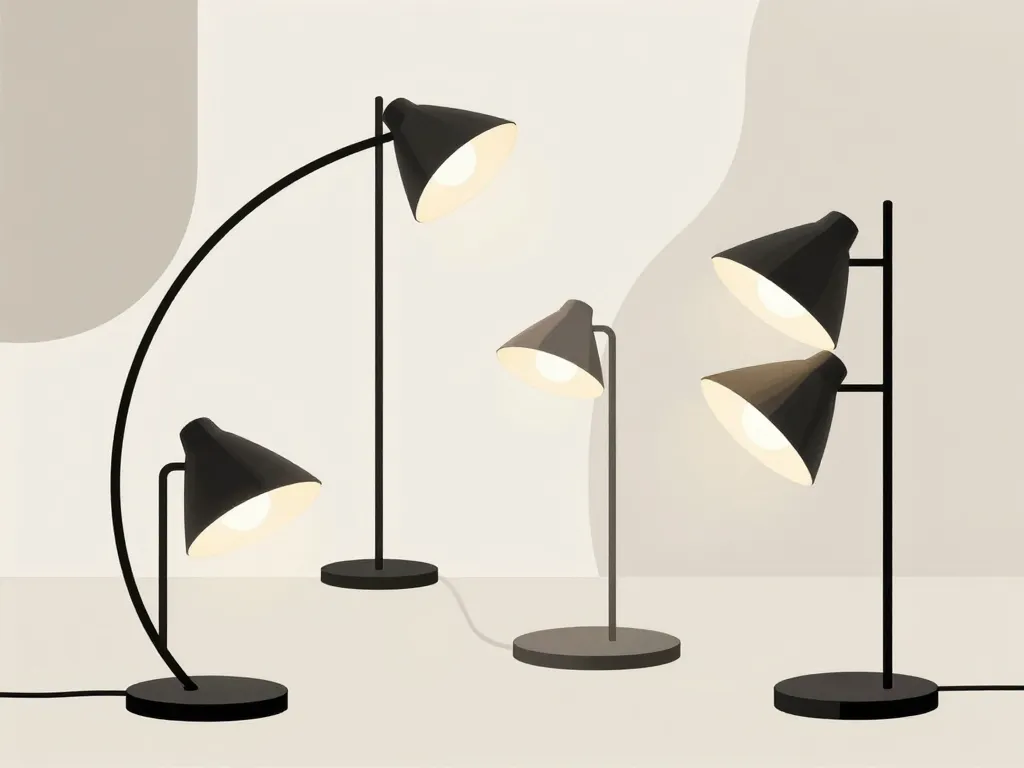 luminaires Serge Mouille design mid-century