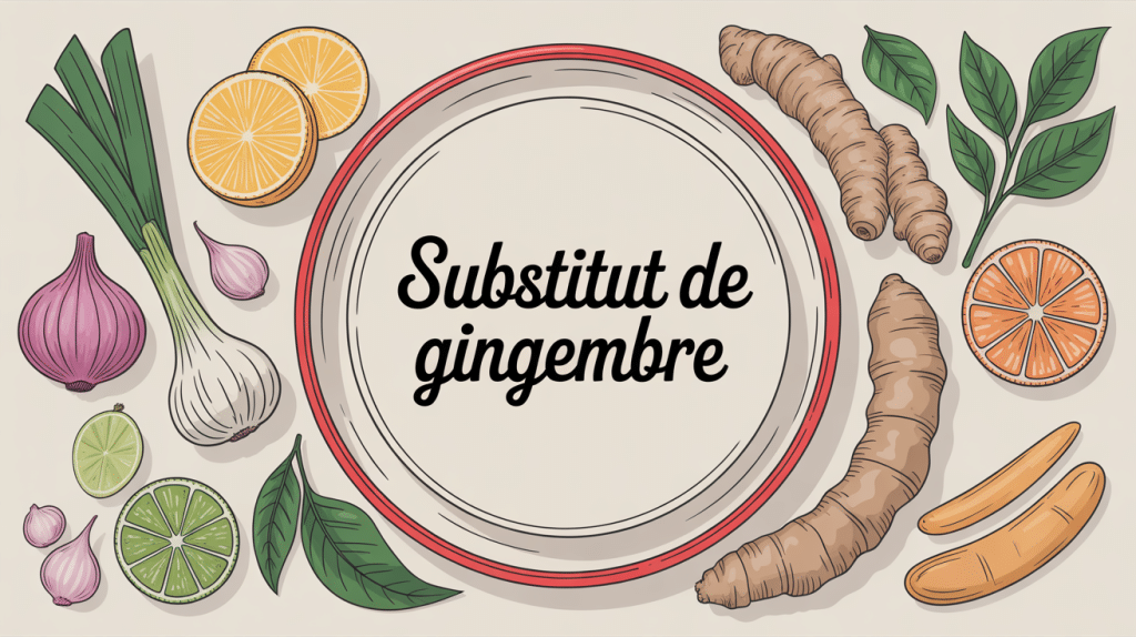 alternatives de substitution par quoi remplacer le gingembre en cuisine