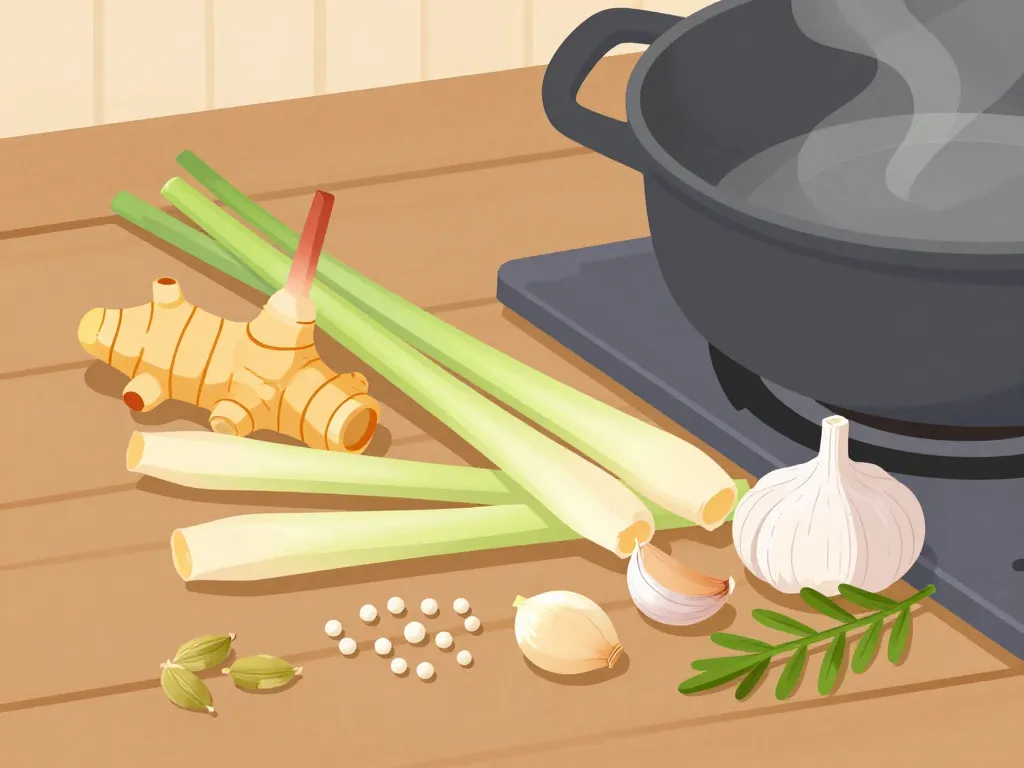 ingrédients par quoi remplacer le gingembre dans plats salés et marinades