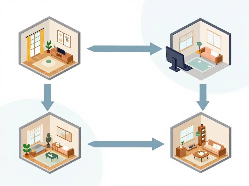 diagramme étapes workflow plan3d maison