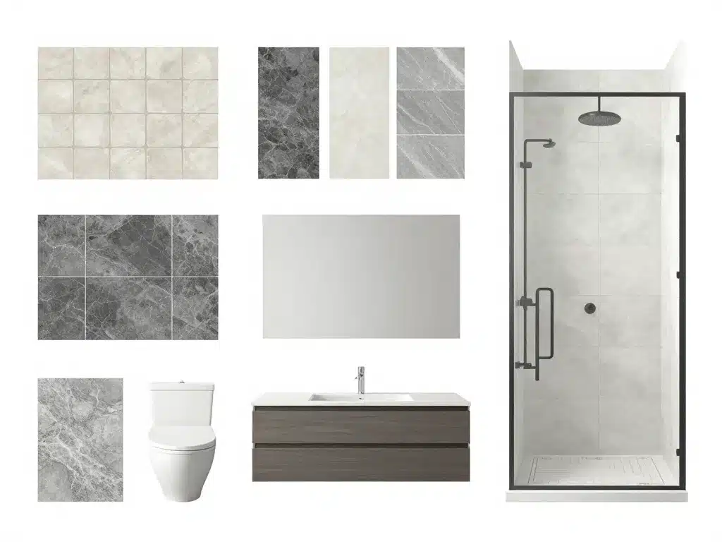 refaire salle de bain matériaux durables design