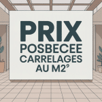 tarif pose carrelage m2 illustration d'une pièce moderne