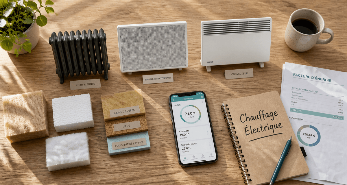 chauffage individuel electrique radiateurs inertie smartphone