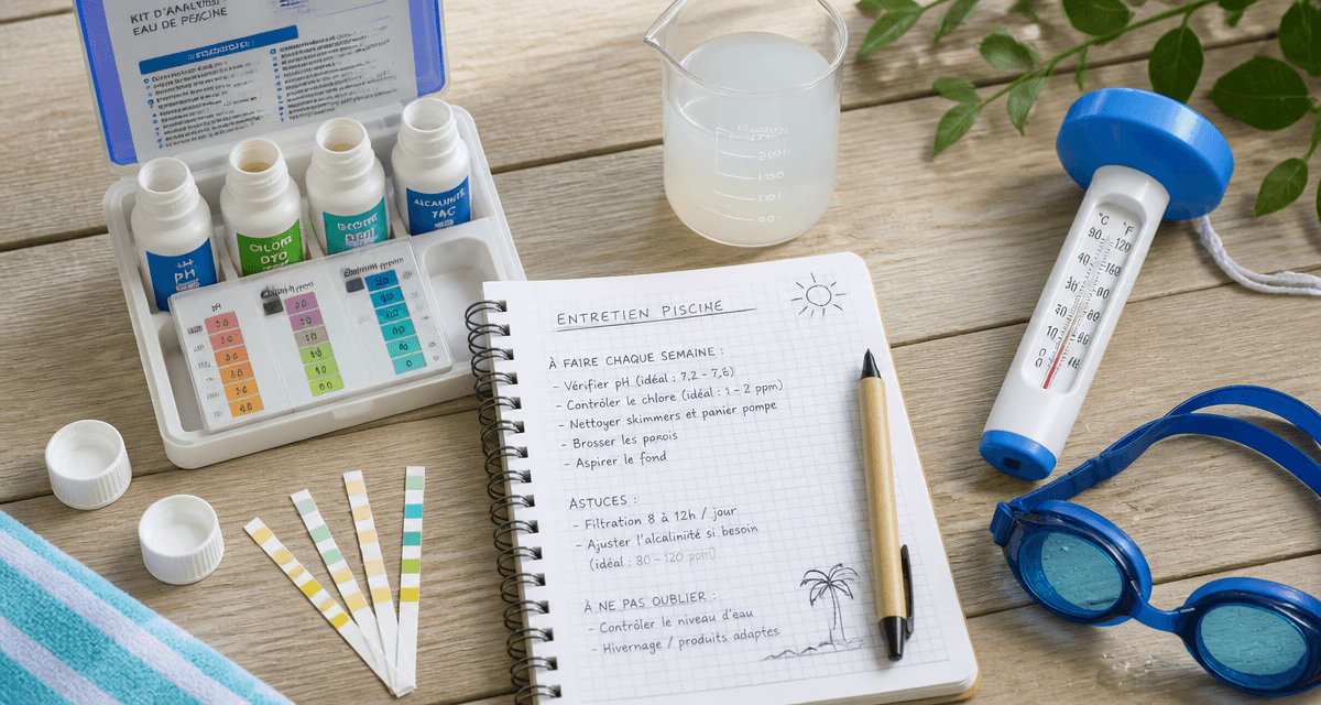 eau piscine laiteuse peut on se baigner kit analyse