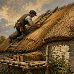 prix d un toit en chaume sur maison traditionnelle