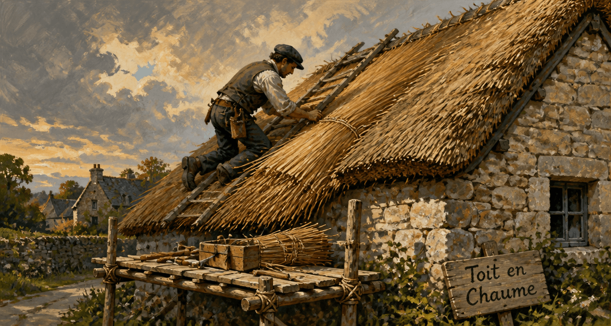 prix d un toit en chaume sur maison traditionnelle