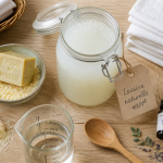 quelle huile essentielle pour lessive maison bocal linge savon