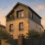 Surélévation maison et voisinage entre deux pavillons