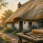 toit de chaume durée de vie chaumière normande