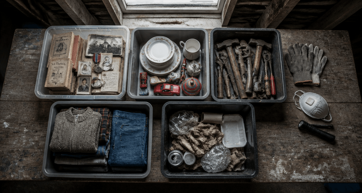 vider mon grenier tri objets