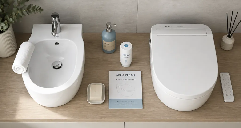 bidet toilet bidet traditionnel et wc lavant sur comptoir