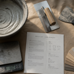 comment faire un beton cire outils et préparation atelier