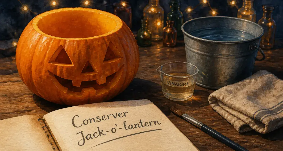 Conserver citrouille halloween : prévenir la moisissure sur une jack-o’-lantern