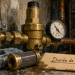 duree de vie d'un reducteur de pression d'eau, réducteur en laiton avec manomètre