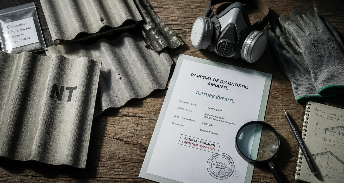 éverite toiture diagnostic amiante