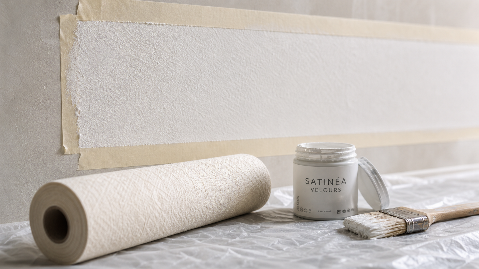 Guittet satinea velours 15L : rendu sans traces, velours mat