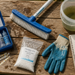 nettoyer piscine verte avec kit analyse et produits