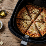 pizza surgelée airfryer dorée et croustillante