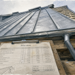 Prix d un toit en zinc : toiture zinc au m², zinc en joint debout
