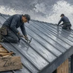 toiture zinc détail technique couvreur