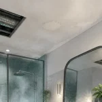 VMC dans salle de bain 80 mm pour évacuer l’humidité du plafond