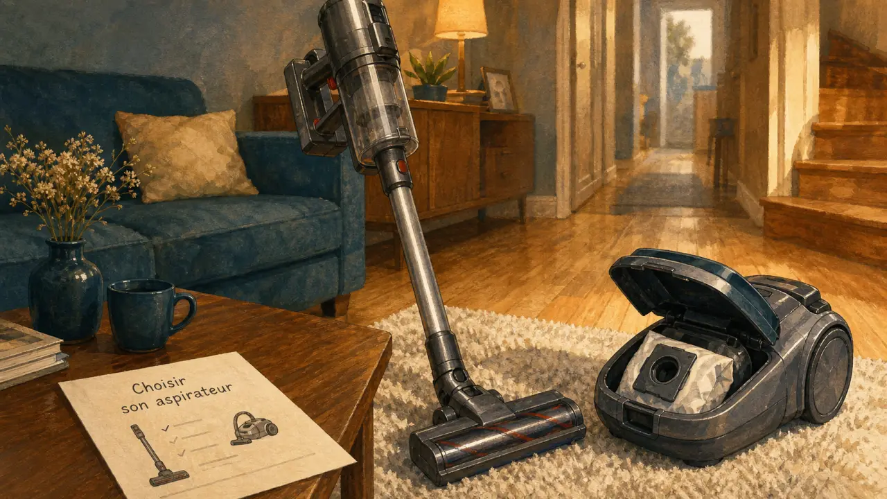 Comment choisir aspirateur : traîneau, balai, robot ou cuve selon vos sols