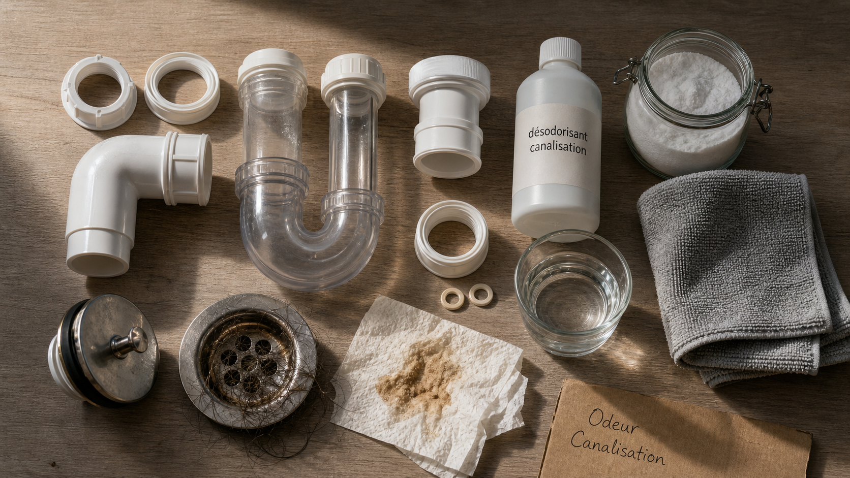 Désodorisant canalisation naturel : bicarbonate et vinaigre