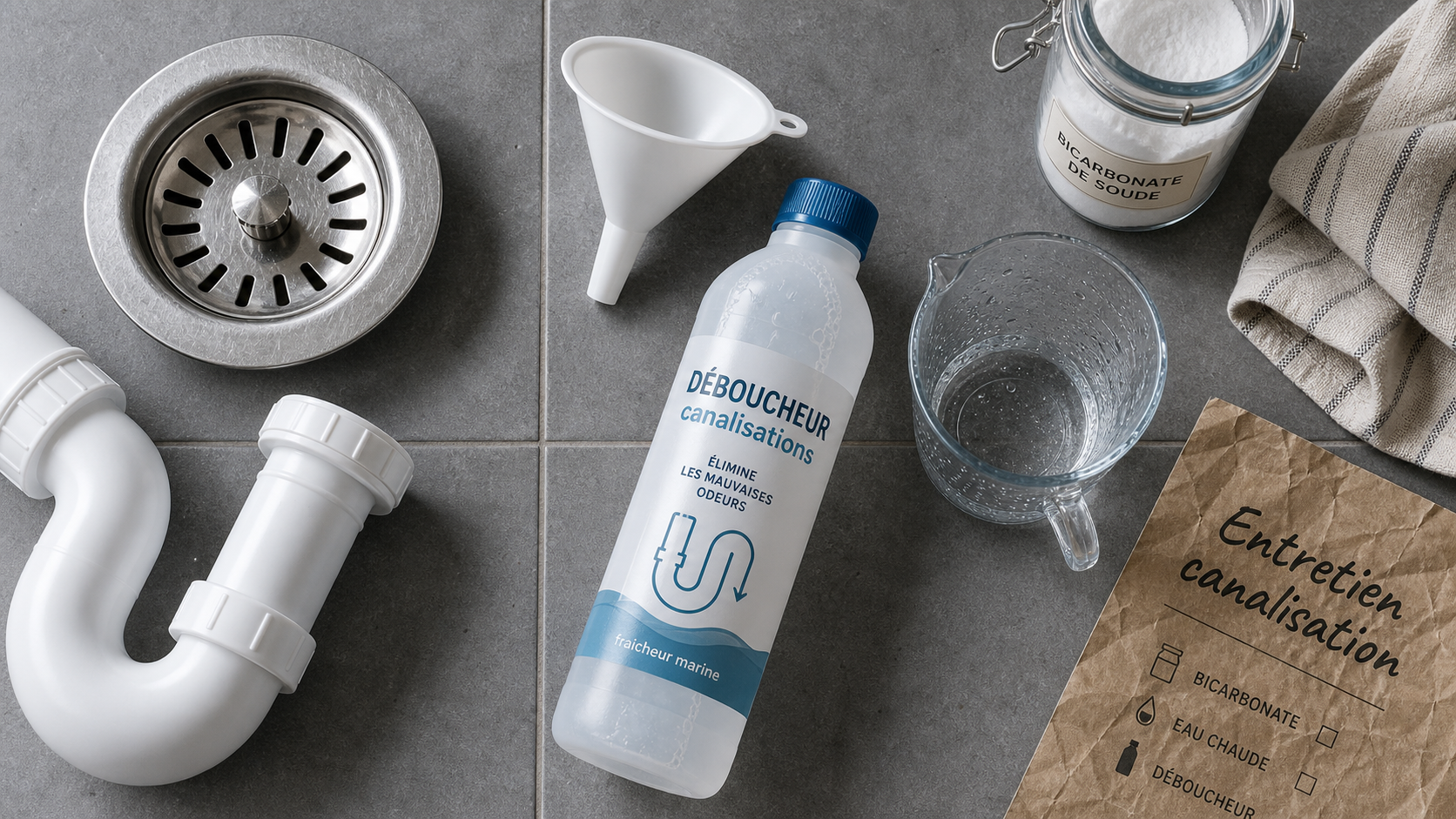 Désodorisant canalisation : solutions naturelles, bio ou chimiques
