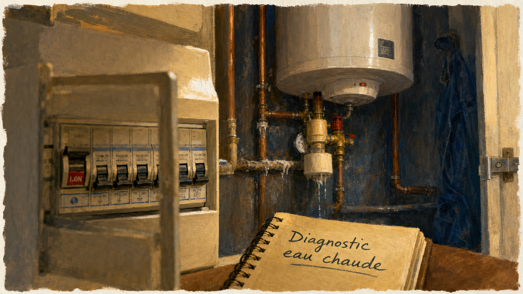 Pourquoi je n ai plus d eau chaude : chauffe-eau, disjoncteur ON et purge, traces de calcaire