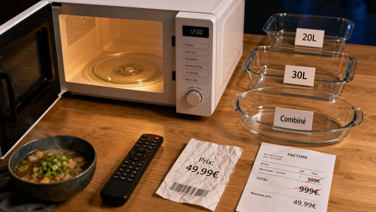Prix micro onde de 49,99€ à 1187€
