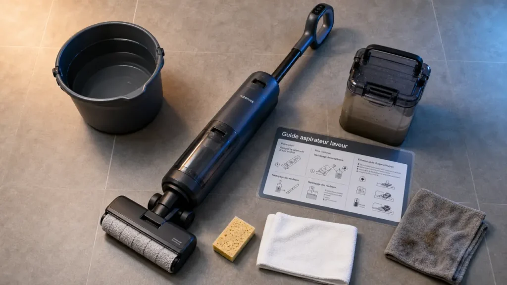 Quel est le meilleur aspirateur laveur ? Aspirateur laveur 2026 sur sol carrelé