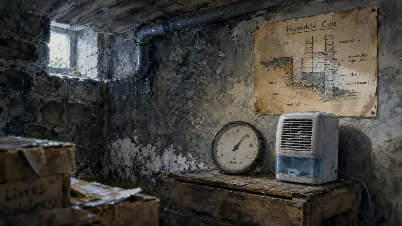 Cave humide que faire : condensation, infiltration ou remontées capillaires