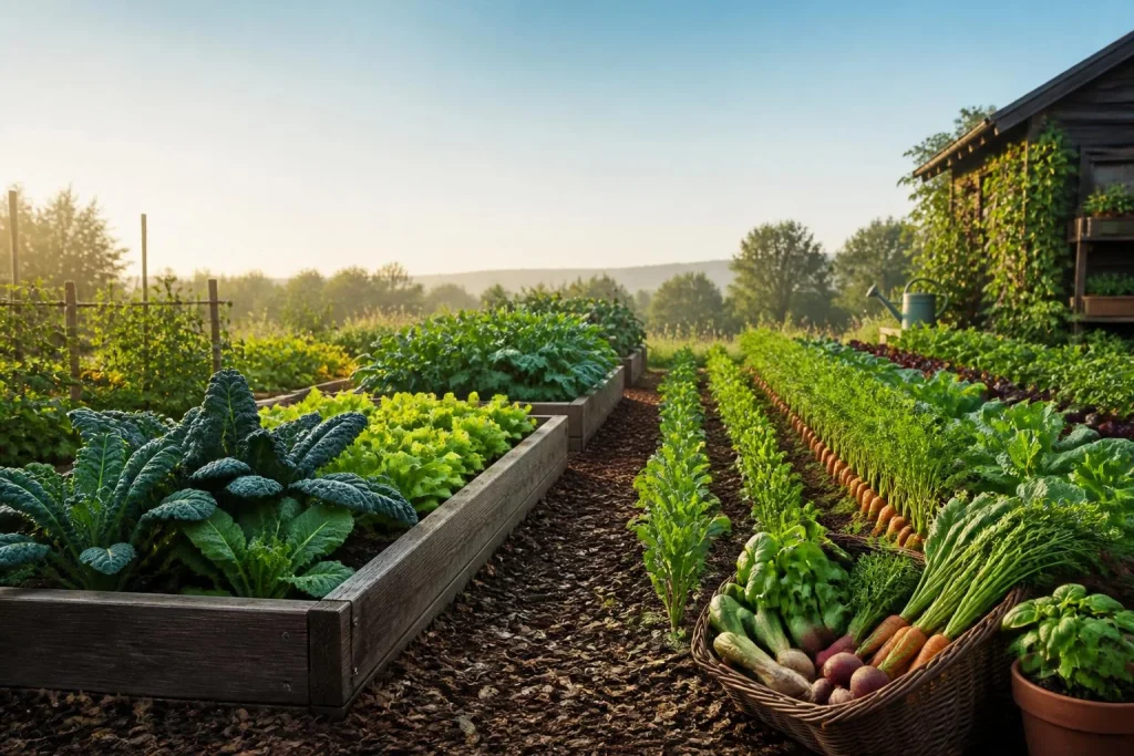 Potager nourricier : récolter de quoi cuisiner vraiment, sans s&rsquo;éparpiller