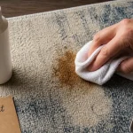 Produit pour nettoyer les tapis : détachant anti-tache sur tapis