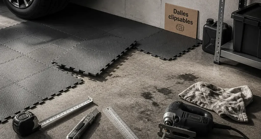Quel revêtement de sol pour garage choisir : dalles, résine ou peinture ?