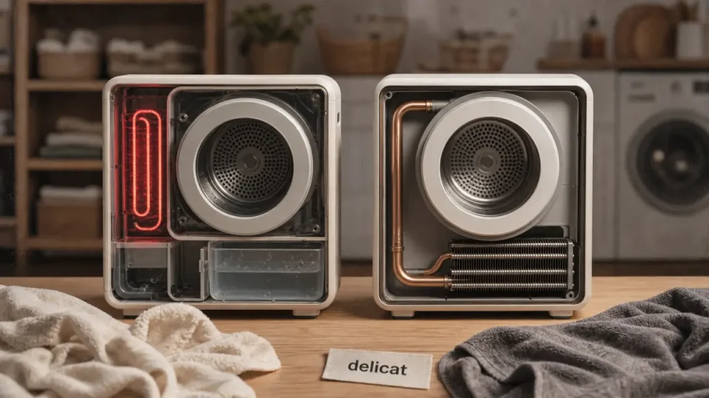 Sèche-linge à condensation ou à pompe à chaleur : le bon choix selon votre budget et votre usage