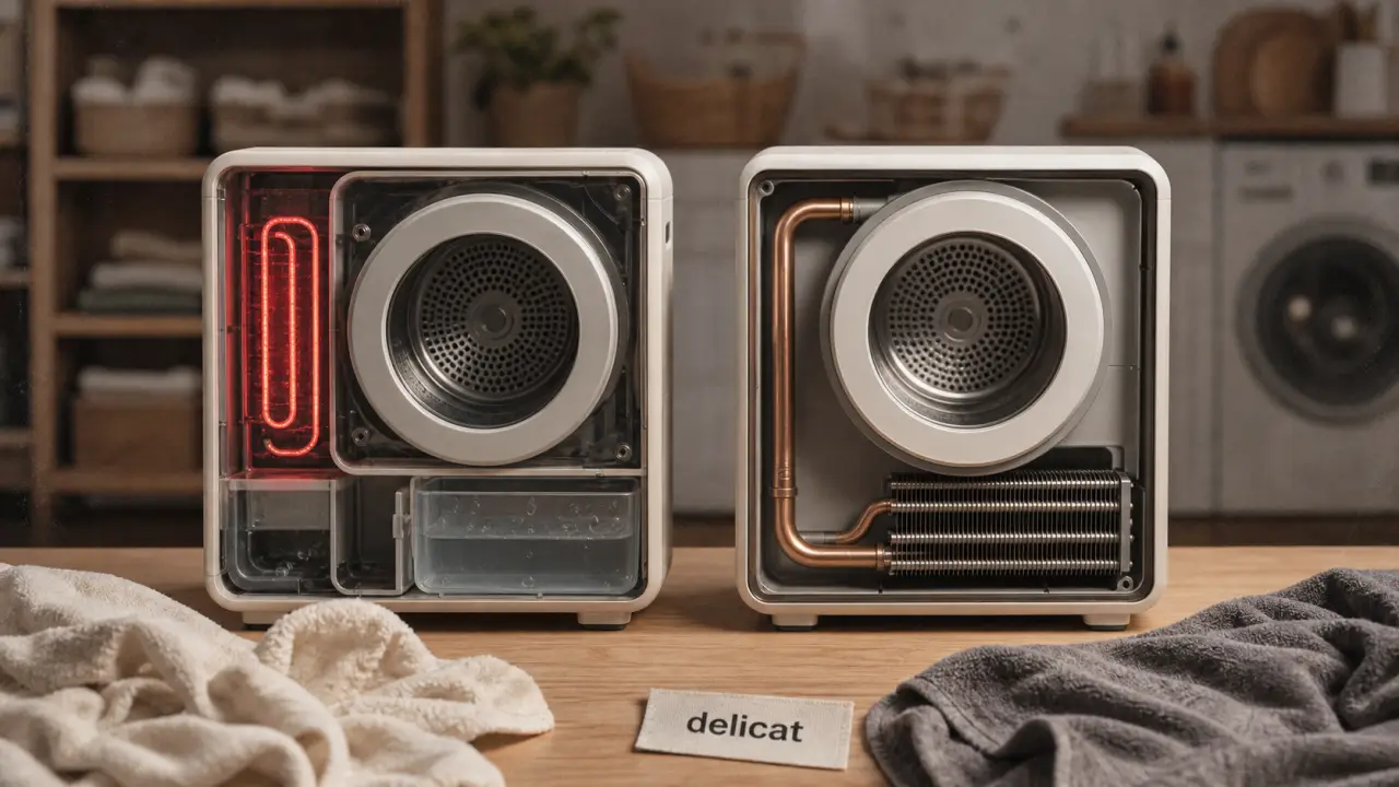 Seche linge condensation et pompe a chaleur : comparer le choix