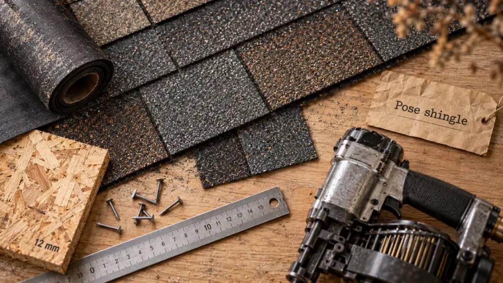 Shingle : 20 % de pente minimum pour une toiture durable