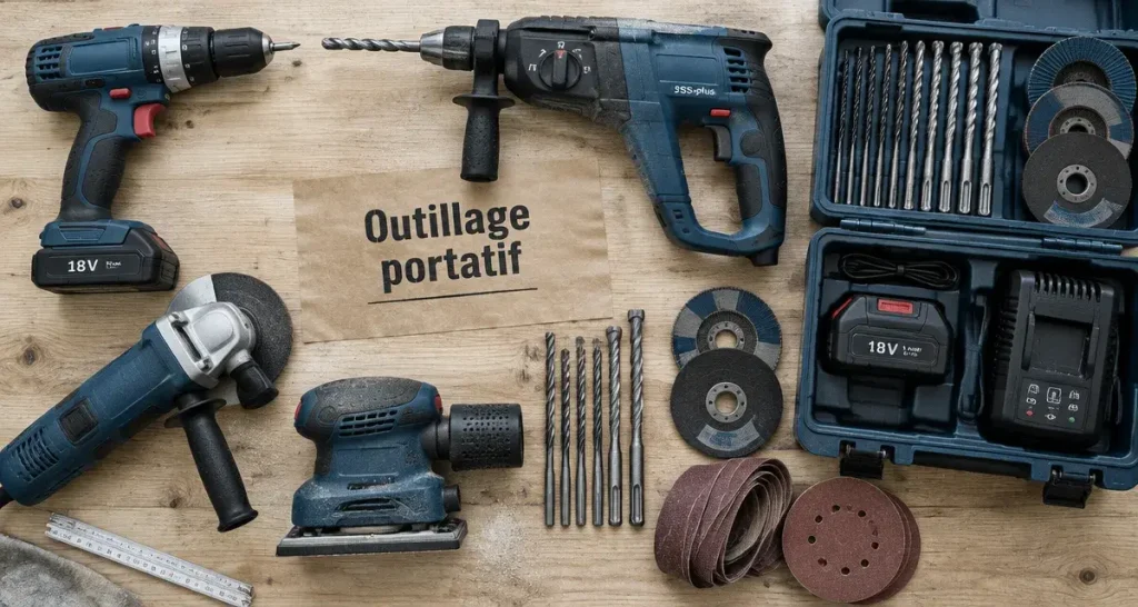 Outillage portatif : composez un équipement cohérent selon vos travaux